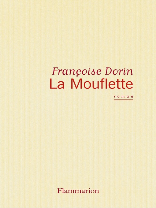 Title details for La Mouflette by Françoise Dorin - Wait list